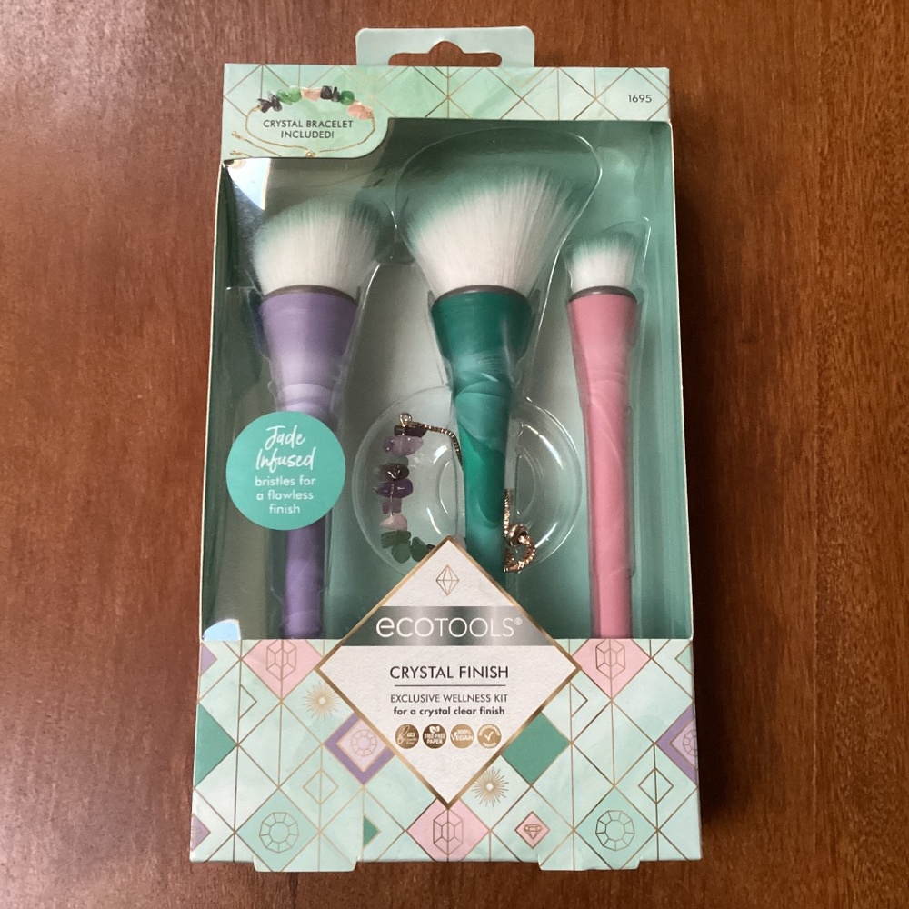 Eco tools Crystal Finish Exclusive Wellness Kit New in box